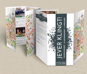 Flyer, Folder, Printdesign